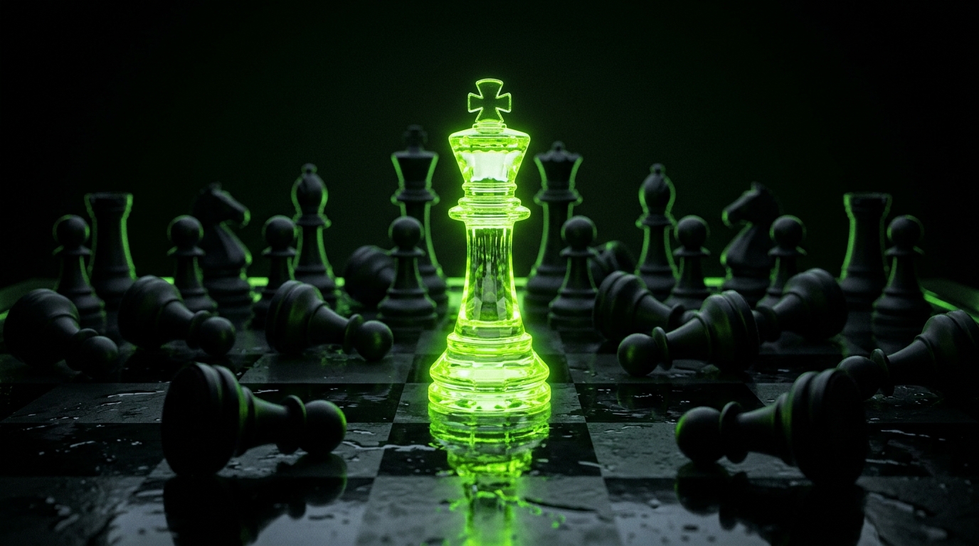 Strateji Şahmat və Neon Şah Fiquru